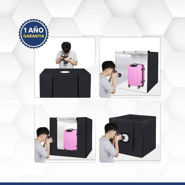 Caja de Luz de 80cm</br>Estudio de Fotografía</br><strong>ACCF03N</strong> - Image 3