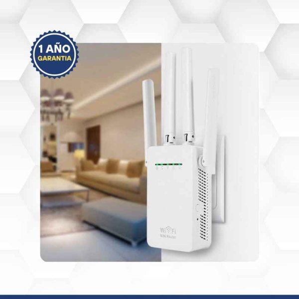 Amplificador WiFi</br>4 Antenas - 300 Mbps</br><strong>WIFI01B</strong> - Image 3