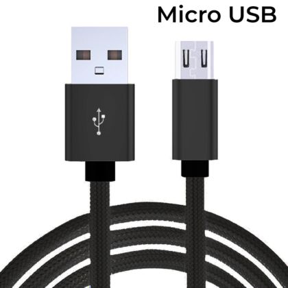 Cable de Datos y Carga Micro USB NegroDL02AN