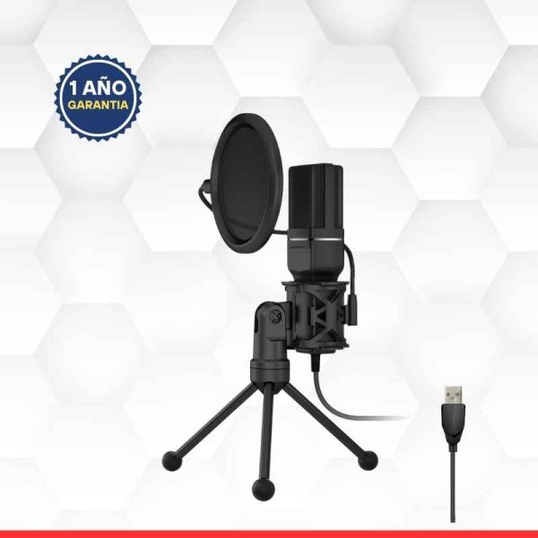 Microfono de condensador para podcast </br><strong>MI003</strong>