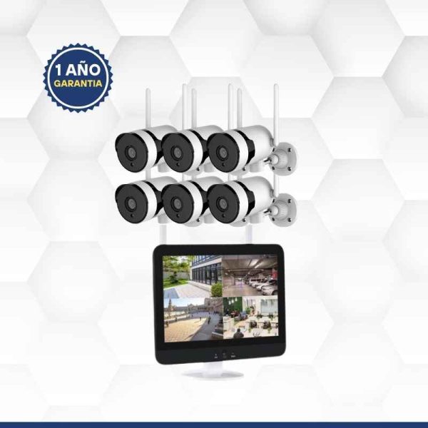 Kit de 8 cámaras wifi+LAN</br><strong>SCI64</strong>