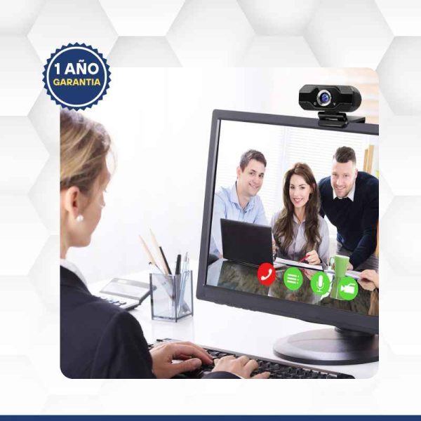 Cámara web con micrófono 1080P </br><strong>CAM01N</strong> - Image 2