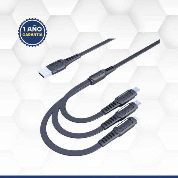 Cable USB 3 en 1</br><strong>DL01N3M</strong>