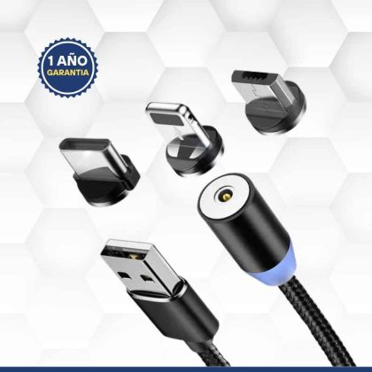 Cable magnetico USB 3 en 1DL20B