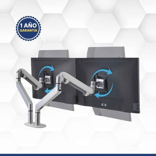 Soporte de monitor de doble brazo</br><strong>STAN02</strong> - Image 3
