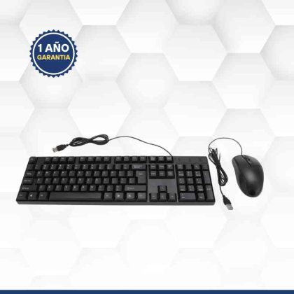 Juego de ratón y teclado USB con cableKEY01B