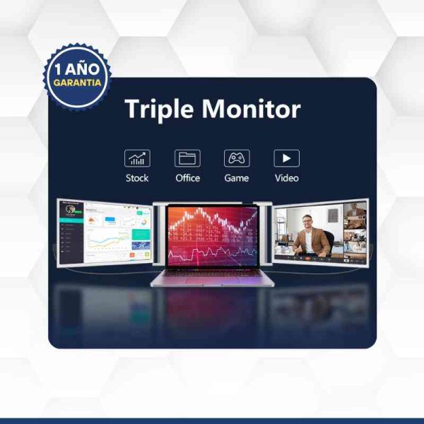 Monitor portátil con 2 pantallas 14″</br><strong>MON08</strong> - Image 3