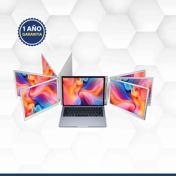 Monitor portátil con 2 pantallas 14″</br><strong>MON08</strong>